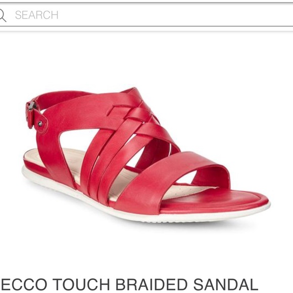 ecco touch braided sandal